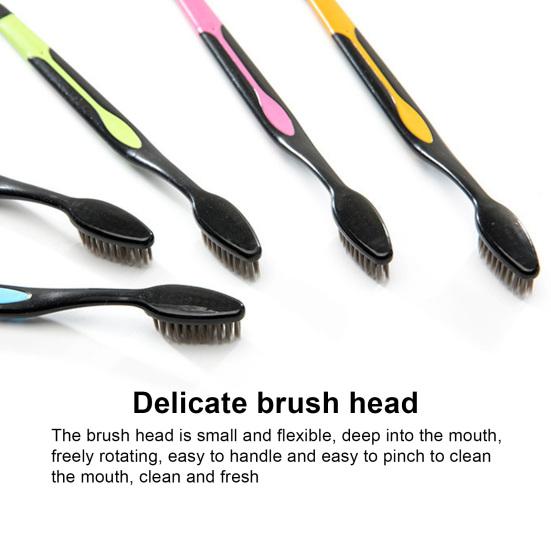 10Pcs Manual Toothbrushes Soft Bristle Teeth Care Plastic Home Travel Tooth Clean Brushes for Adults