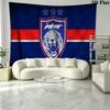 Johor Darul Ta'zim FC Wall Tapestry Aesthetic Wall Hanging Printed Fabric Blanket Decorative Tapestries for Bedroom Living Room Home Decor