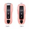 Pink Pig Design Car Remote Car Key Case Cover for Porsche Panamera Cayenne Macan 718 911 Taycan Cayman Boxster Carrera Spyder