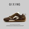 Retro European & American Fashion Men's Non-Slip Low-Top Casual Shoes - 'Forrest Gump' Wear-Resistant Sports Flats