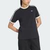 Adidas Originals Summer Glow Advanced Classic Three Stripe Casual Woven Round Neck Short Sleeve T-Shirt Women Tops KY8127