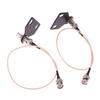 Professional Stage Wireless Microphone Host BNC Antennae Extension Cable for Receiver Clear Sound Transmission