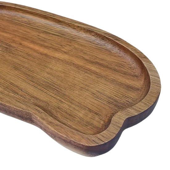 Japanese Style Wood Serving Tray Cheese Board Charcuterie Board Coffee Trays Rectangular Round Platter