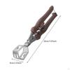 Chestnuts Opener Clip Manual Kitchen Utensils 20x4cm Ergonomic Handle Compact 2 in 1
