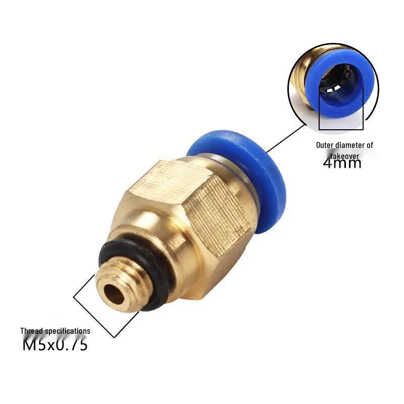 Jiangyi Pneumatic Quick Connect Straight Fitting