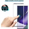 Protection d'écran en verre trempé pour samsung note 20 ultra - proshop - lot de 3 - résistance 9h - noir