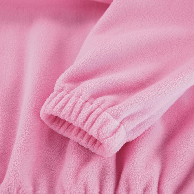 Zipped Pink Sweatshirt Woman Fashion Pullover Oversized Hoodie Y2K Street Style Women Fleece Winter Coats Jackets