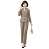 Conjunto de Duas Peças Elegante da Coleção Primavera 2025 da Mamãe para Mulheres de Meia-Idade e Idosas