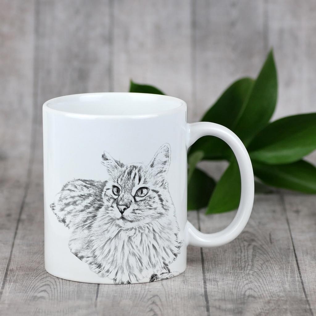 Balinese - Cat Mug, Cheerful Mug for a Dog Lover, Personalized Gift from the Art-Dog Brand