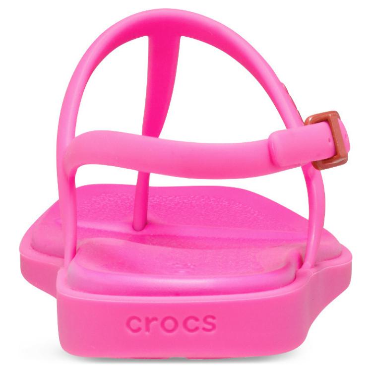 Crocs One Casual Fashion Strap Sandals Women's Pink