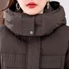 Fashion Winter Coat Female Clothes Hooded Thick Warm Casual Winter Jacket Women's Parkas