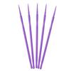 100PCSCelsiusBag Lady   Disposable Extension Mascara Brush Eyelash Glue Cleaning Stick(Yellow)
