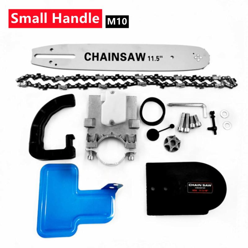 11.5inch 12inch Electric Chain Saw Bracket Adjustable Universal M10/M14/M16 Chain Saw Part Angle Grinder Into Chain Saw