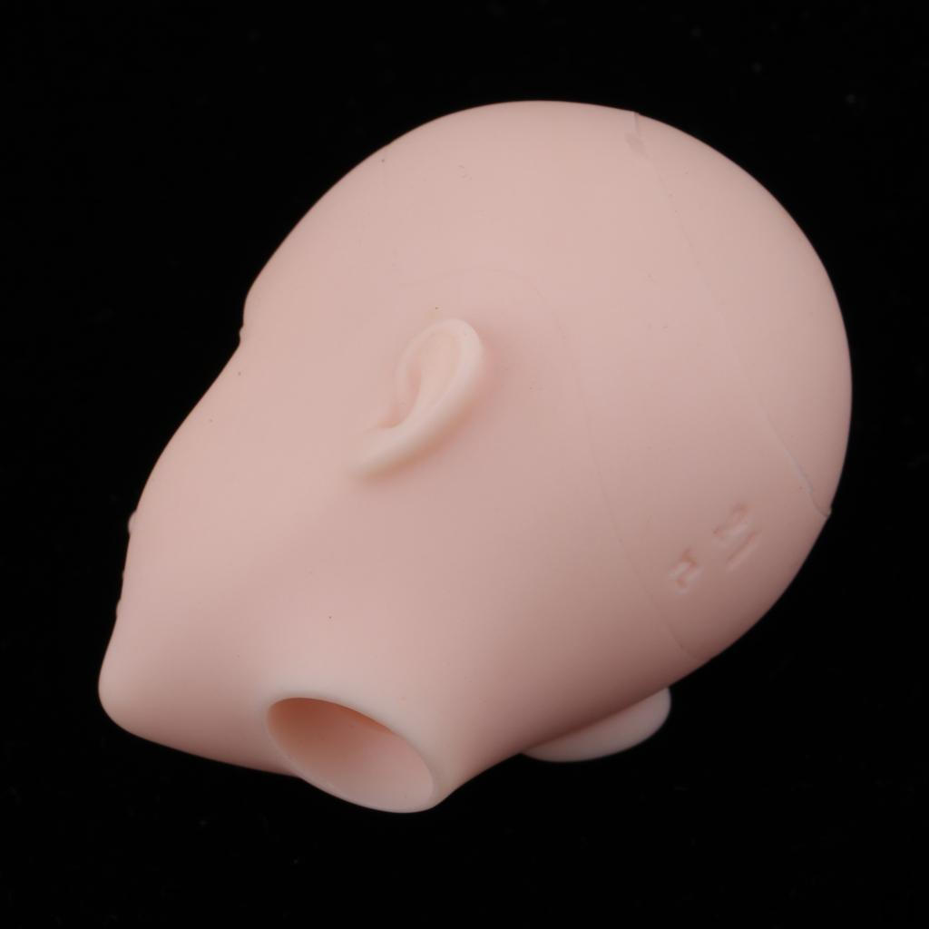 Girl Doll No Makeup Head Parts Without Eyes /