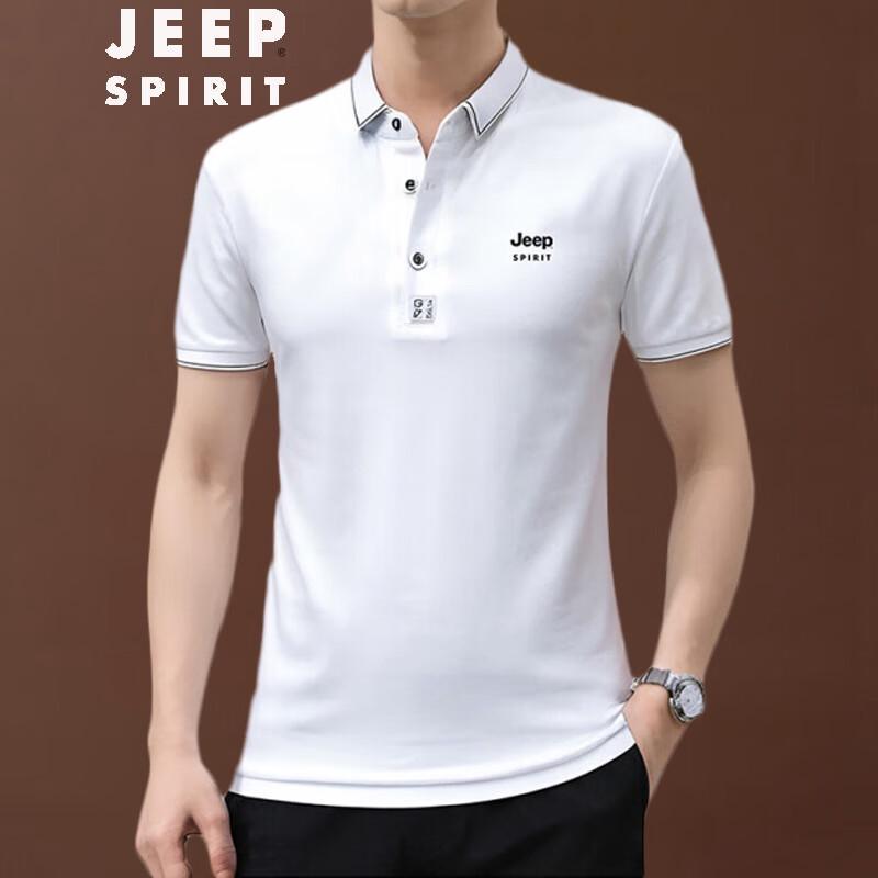 JEEP SPIRIT Men's Casual Polo T-Shirt