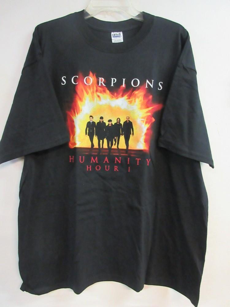 ОФИЦИАЛЬНЫЙ МЕРЧ SCORPIONS HUMANITY HOUR ГРУППА КОНЦЕРТ МУЗЫКА 2XL / XXL Унисекс Футболка S
