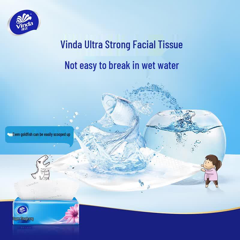 Vinda Ultra Strong Facial Tissues