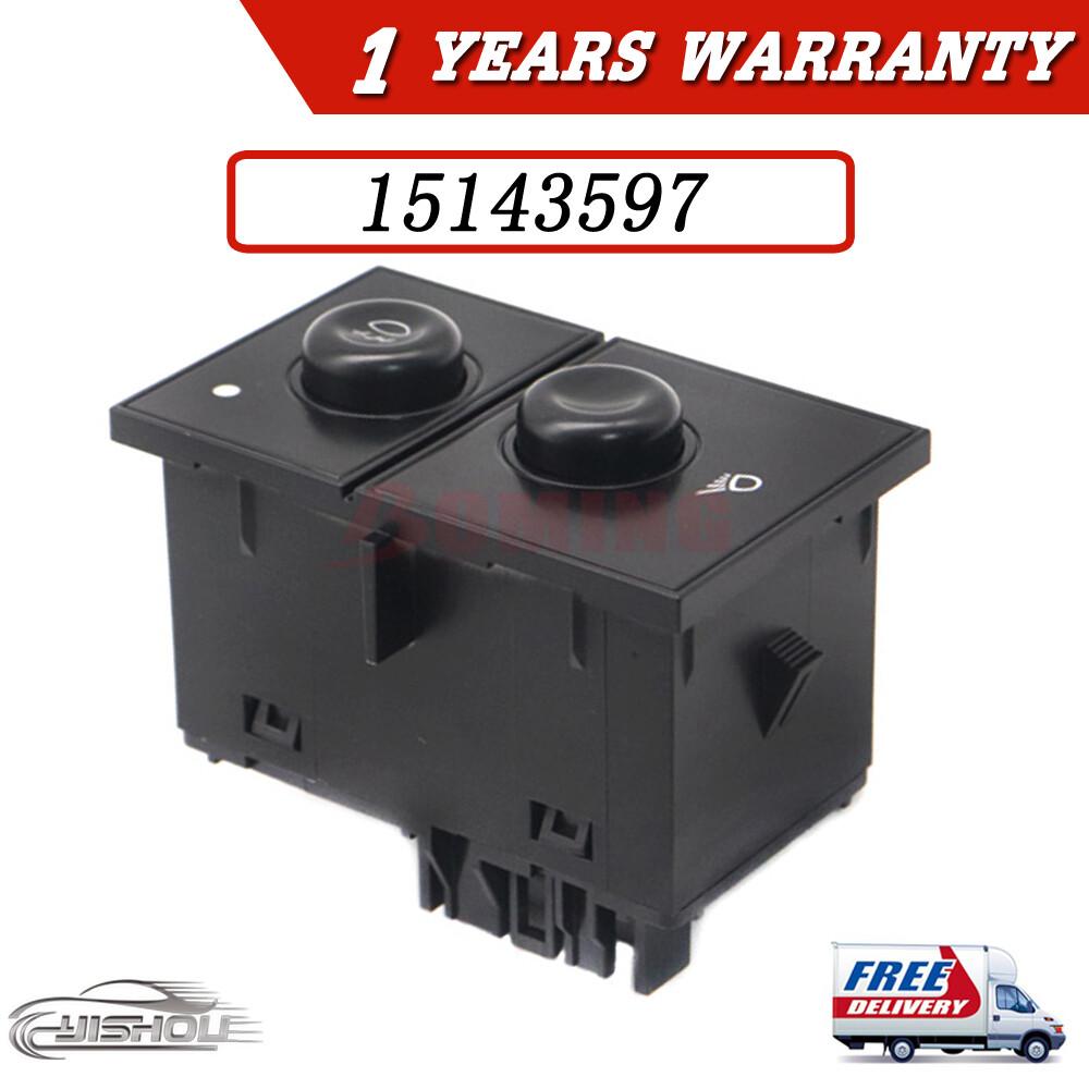 15076588 Fog Light Cargo Lamp Switch For 2003-06 Chevrolet GMC 15143597 New