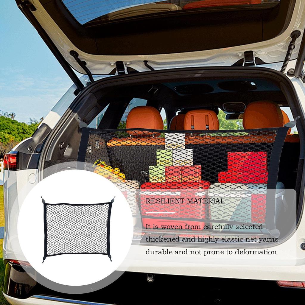 Car Trunk Protection Net, Trunk Mesh Net Organizer, Abrasion Resistant Automotive Organization, 60x70cm, Easy