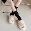 Kältefeste lange Socken Häkel-Fußwärmersocke Neue Stulpen Herbst Winter