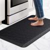 HappyTrends Floor Mat Cushioned Anti-Fatigue ,17.3"x28",Thick Waterproof Non-Slip Mats and Rugs Heavy Duty Ergonomic Comfort Rug for