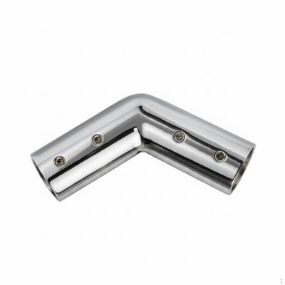 Elbow Pipe with Set Screws 316 Stainless Steel Marine Fitting Compatible 2 Way 90 Degree