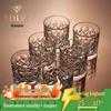 FANKAQI Crystal Glass Whiskey & Brandy Tumbler Sets