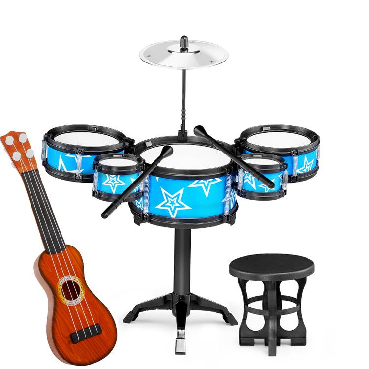Kids' Jazz Drum Set - Beginner Percussion Instrument Toy