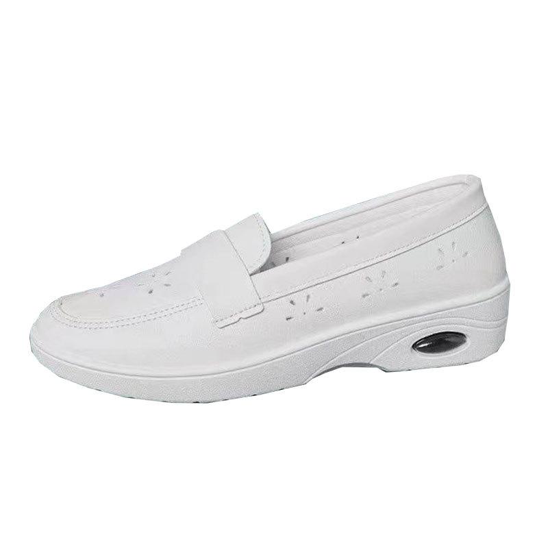 Air cushion shock absorption nurse shoes women's single shoes spring and summer healthcare workers professional shoes soft sole not tired feet breath