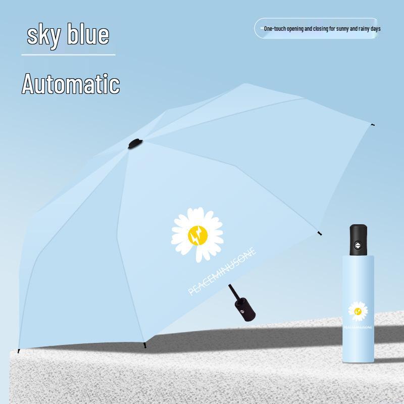 Umkehrbarer UV-Sonnenschirm: Anti-Ultraviolett Unisex Schwarzer Regenschirm mit individuellem Logo