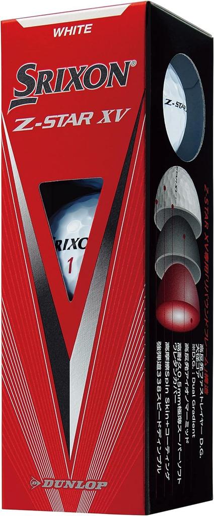 SRIXON White 2 Dozen Set Golf Balls 24 Cleaning Sheet Set Z-STARXV Original