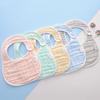 1 Piece Newborn Burp Cloths Bandana Baby Bibs Cotton Infant Feeding Bib For Kids Boys Girls Soft Saliva Towel
