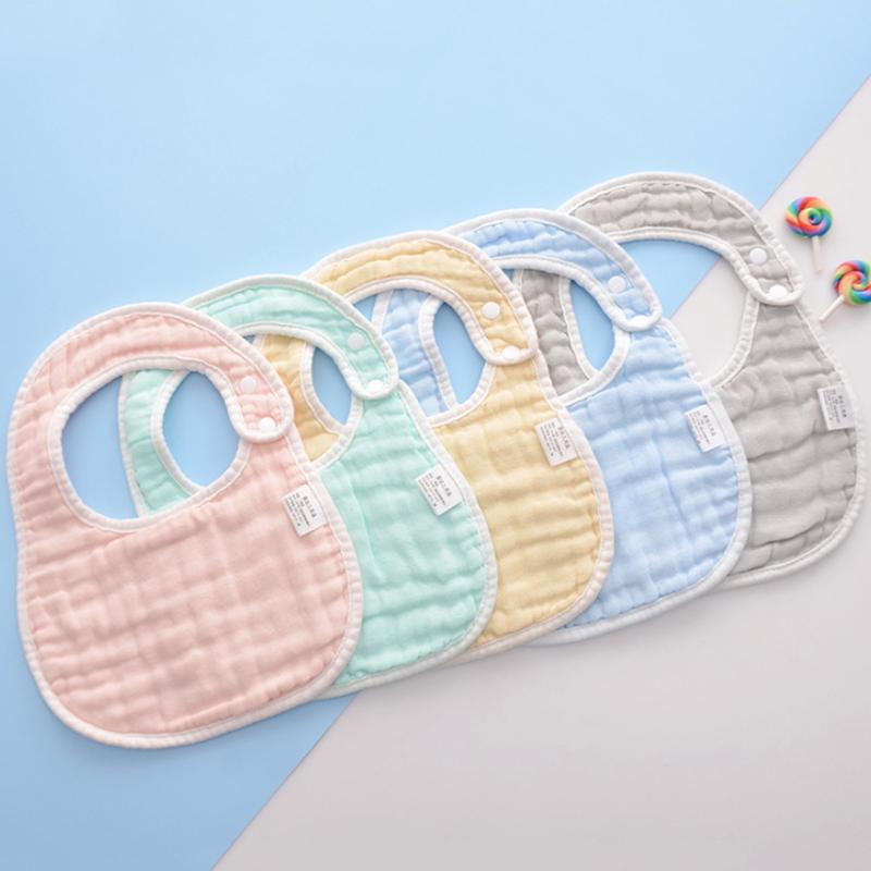 1 Piece Newborn Burp Cloths Bandana Baby Bibs Cotton Infant Feeding Bib For Kids Boys Girls Soft Saliva Towel