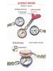 Leppte Luminous Nurse Watch: Clip-on Retro Pocket Breast Watch for Women, Cute Student Engraving