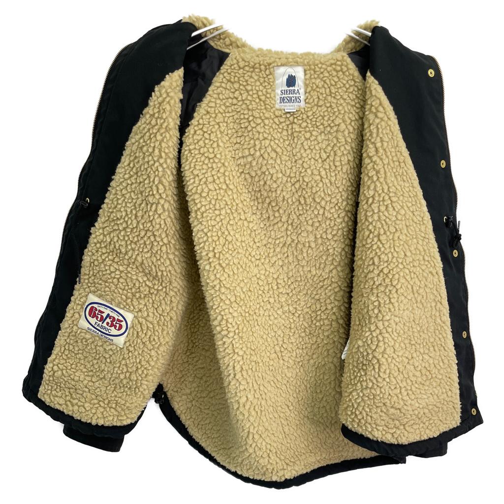 SIERRA DESIGNS 65/35 6512 Black Boa Mountain Jacket Jacket M blackUsed