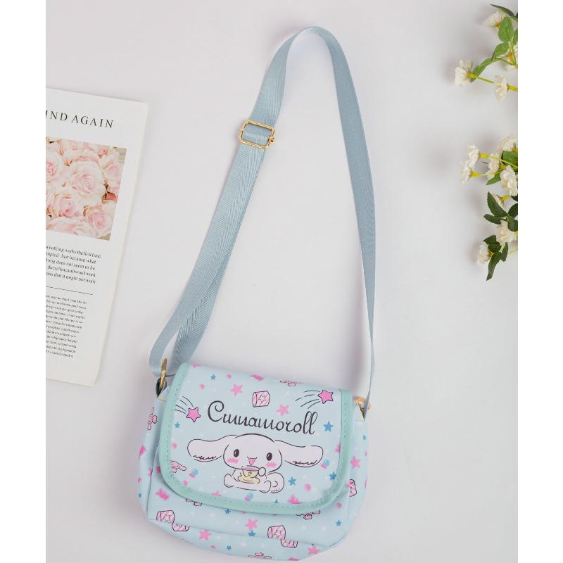 

New cute cartoon large-capacity change bag going out dual-purpose messenger shoulder bag 18*16*5