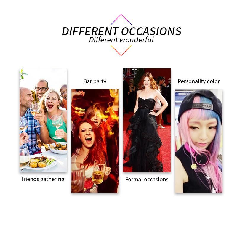 SEVICH 3Bottle/Set Hair Color Spray Instant Hair Color Hair Styling Product 30ml Temporary Hair Dye Color Fashion Beauty Makeup