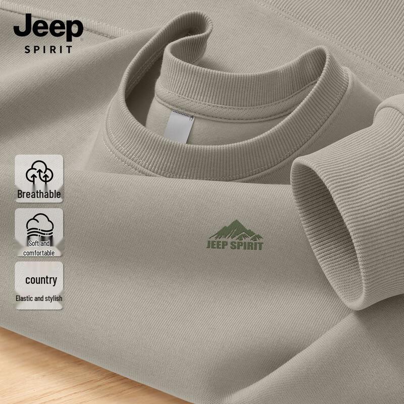 JEEP SPIRIT Men s Crew Neck Sweatshirt XL