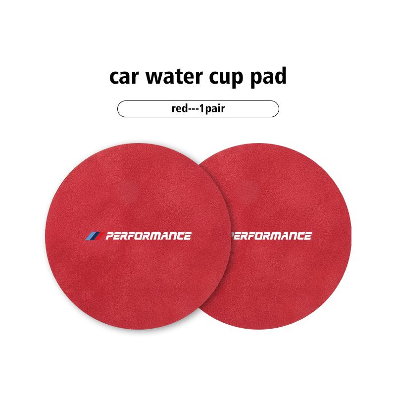 2pcs Car Coaster Water Cup Bottle Holder Anti-slip Pad Mat For BMW E93 F10 F20 F30 F40 F15 F25 F26 F31 F49 F86 M3 M5 X3