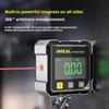 Double Sided Laser Inclinometer Household Multifunctional Four Sided Magnetic Absorption Angle Level Small Slope Measuring Tools