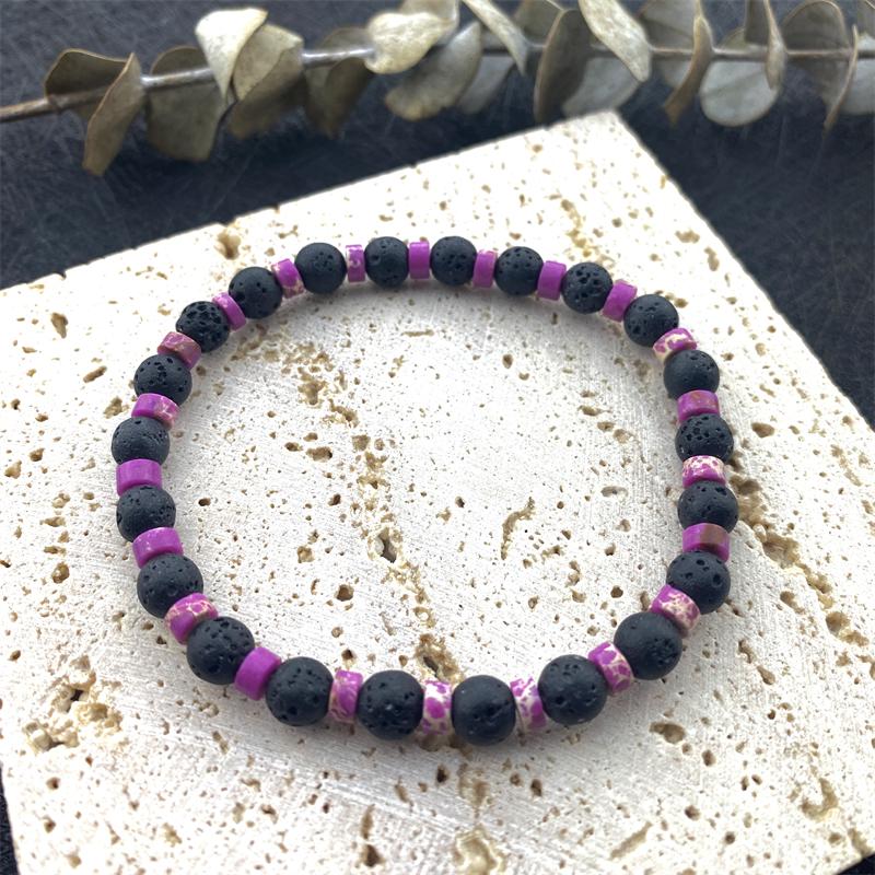 

Богемный стиль 3 мм натуральный камень бусины браслет регулируемый синий горошек камень ракушка бусины браслет для женщин ювелирные изделия подарок