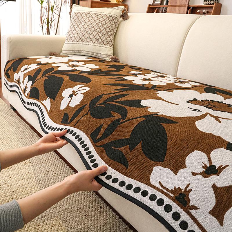 New Special-Shaped Sofa Cushion, Universal In All Seasons, Light Luxury, High-End Irregular Sofa Cover Cover Cloth
