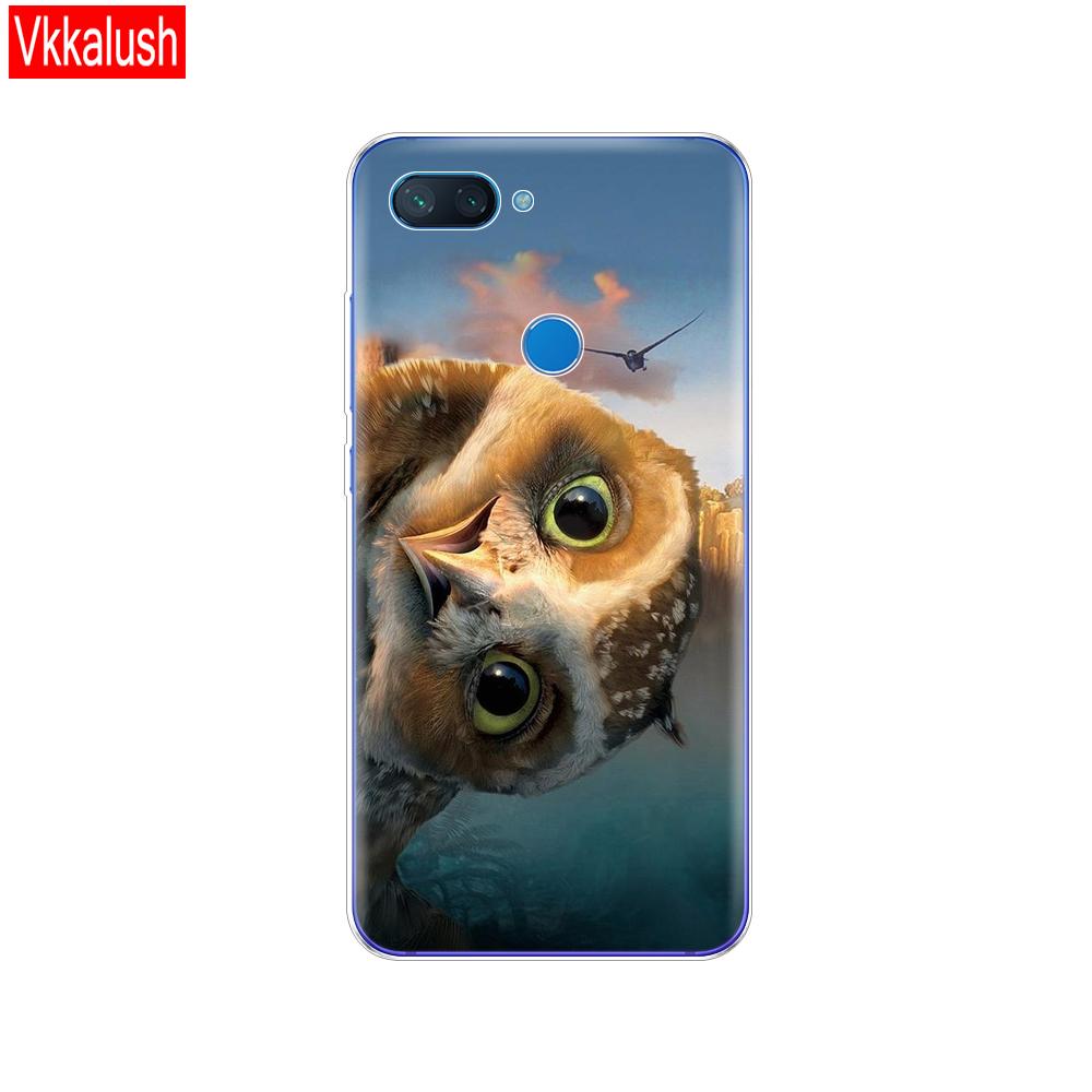Silikonhülle Für Xiaomi mi 8 LITE Hülle 6,26 Zoll klar TPU niedliche Hülle Für Xiaomi mi 8 lite Rückseite Für Xiaomi mi8 coque capa