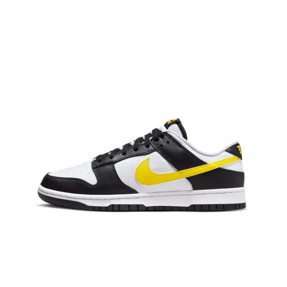 Nike Dunk Low Black Yellow White