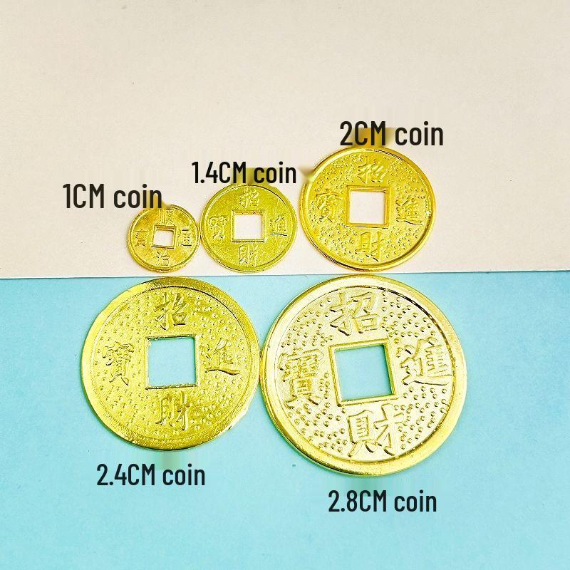 

Epoxy Resin Copper Coins for DIY Jewelry: Money Tree & Dragon-Phoenix Wealth Crafts Random Five Emperors Coin 1.0cm