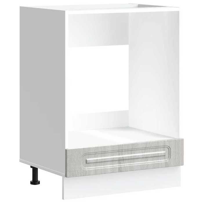 VidaXL Oven Cabinet Kalmar Sonoma Grey Engineered Wood 853523