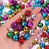 10-50Pcs 6-20mm Iron Christmas Bell Colorful Jingle Pendant For DIY Craft Material Ornament Making Supplies Xmas Decoration 2024