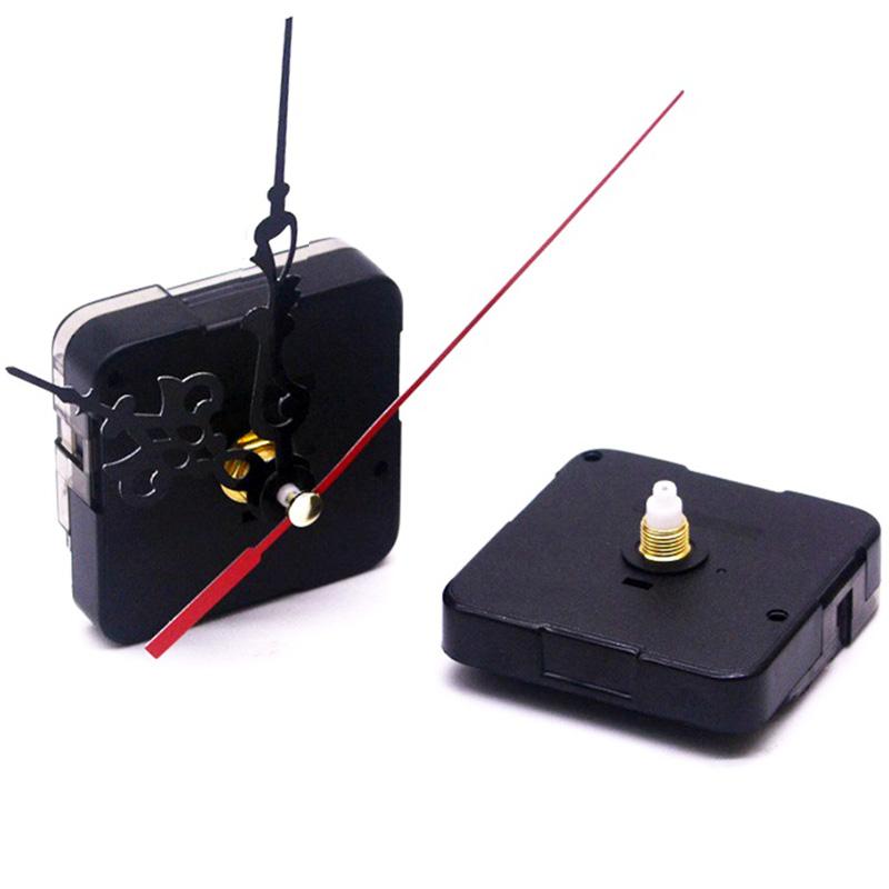 Uhrwerk Leises Quarzwerk Maschine Wandzeiger Set Uhrwerk Tisch Langer Schaft DIY Uhren Reparaturteile