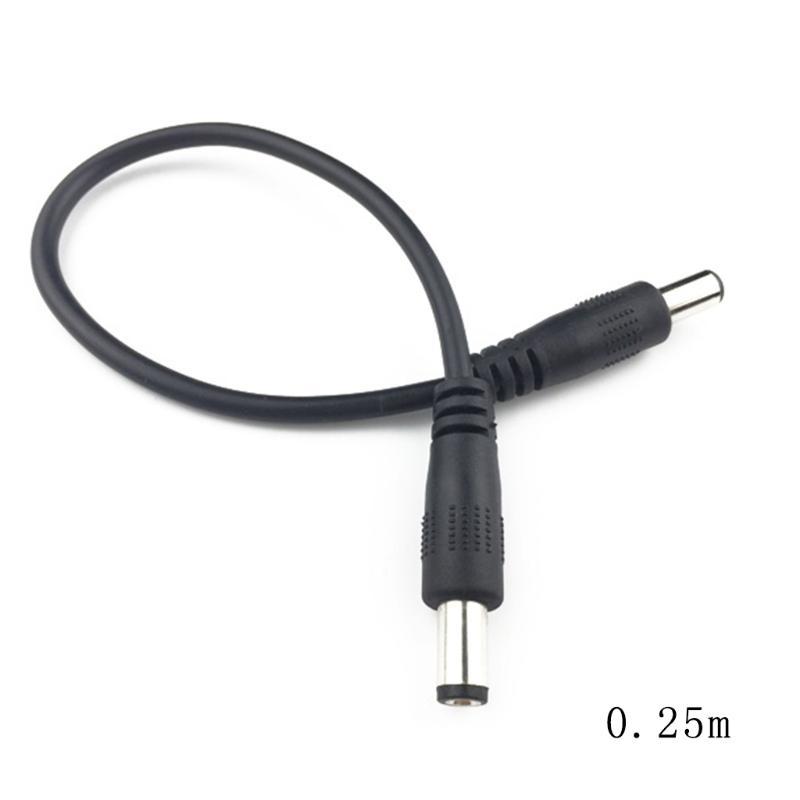 Universal DC5.5x2.1mm LED Strip Power Extension Cable Male To Male Connec