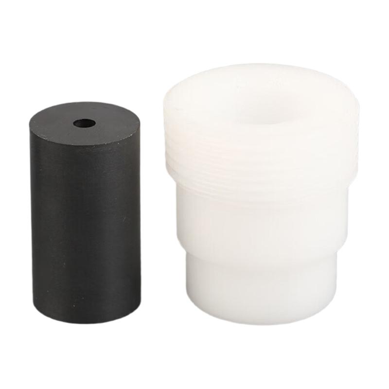 Boron Carbide High Wear Resistance Sandblasting Nozzle Includes Rubber Sleeve For Enhancing Sealing Improve Efficiency